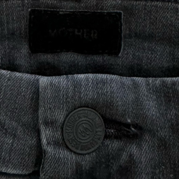 MOTHER The Looker Ankle Fray Jeans in Burning Out Lanterns NWT - Picture 6 of 16